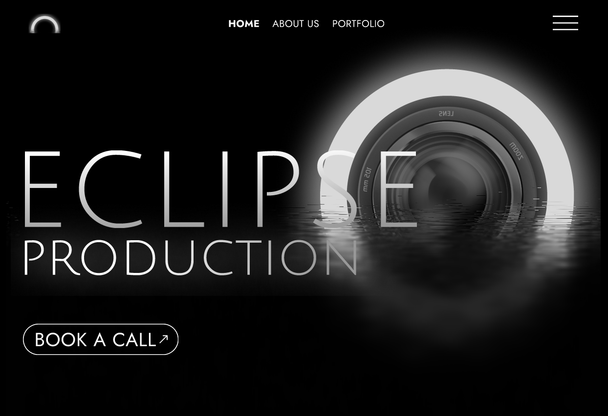 Eclipse production studio website